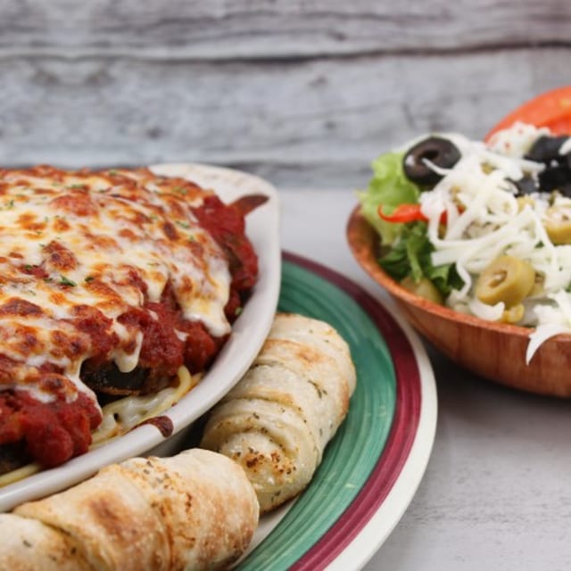 Eggplant Parmesan.