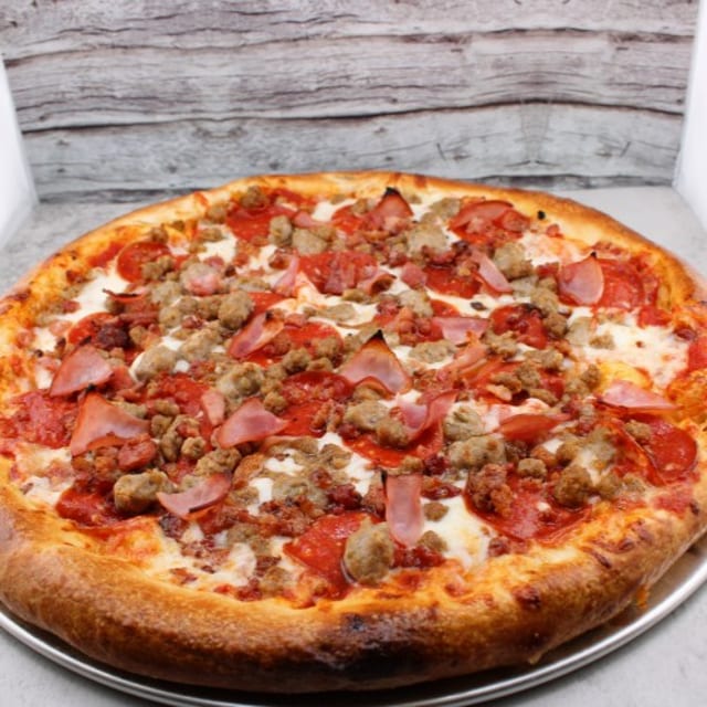 Carnivore Pizza.