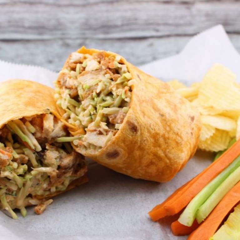 Buffalo Chicken Wrap Delight