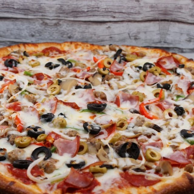 Partners Special Pizza.