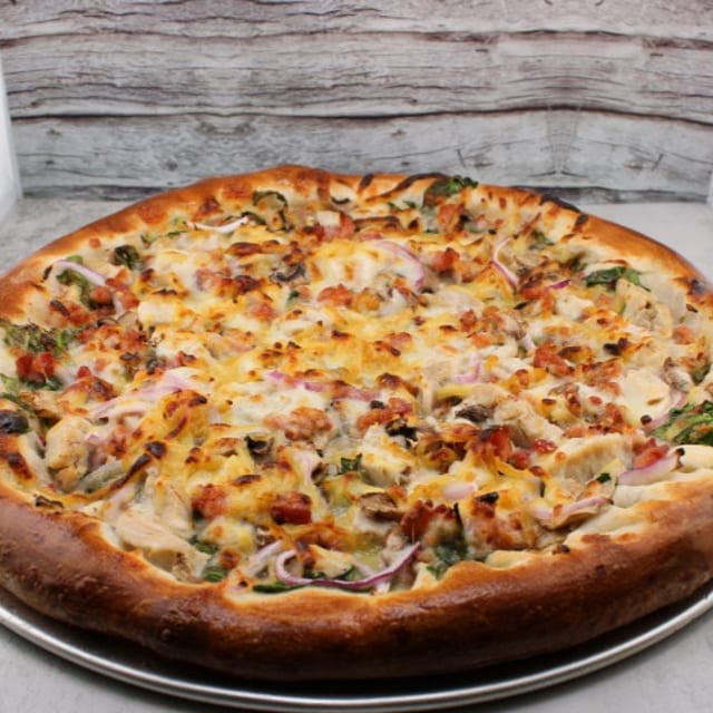 Royal Classic Bacon Pizza.