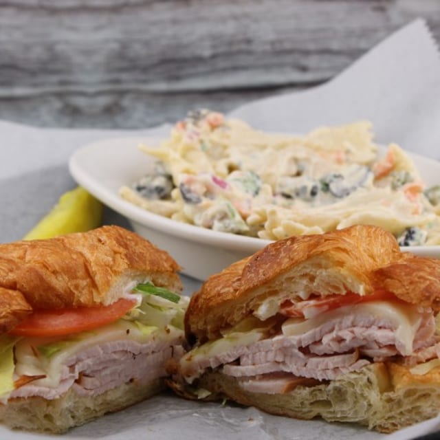 Turkey Parsant Sandwich.